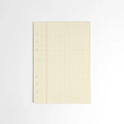 Grid Pattern 6 Ring A5 Note Refill