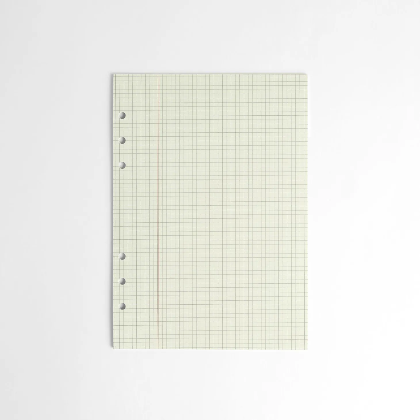 Grid Pattern 6 Ring A5 Note Refill