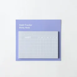 Habit Tracker Sticky Note