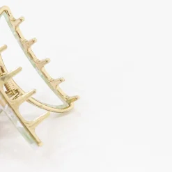 Half Moon Gold Claw Clip v27