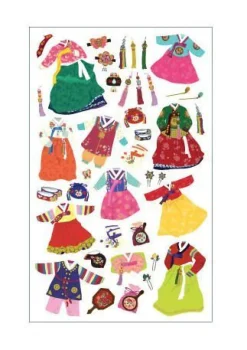Hanbok Deco Sticker