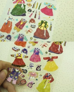 Hanbok Deco Sticker