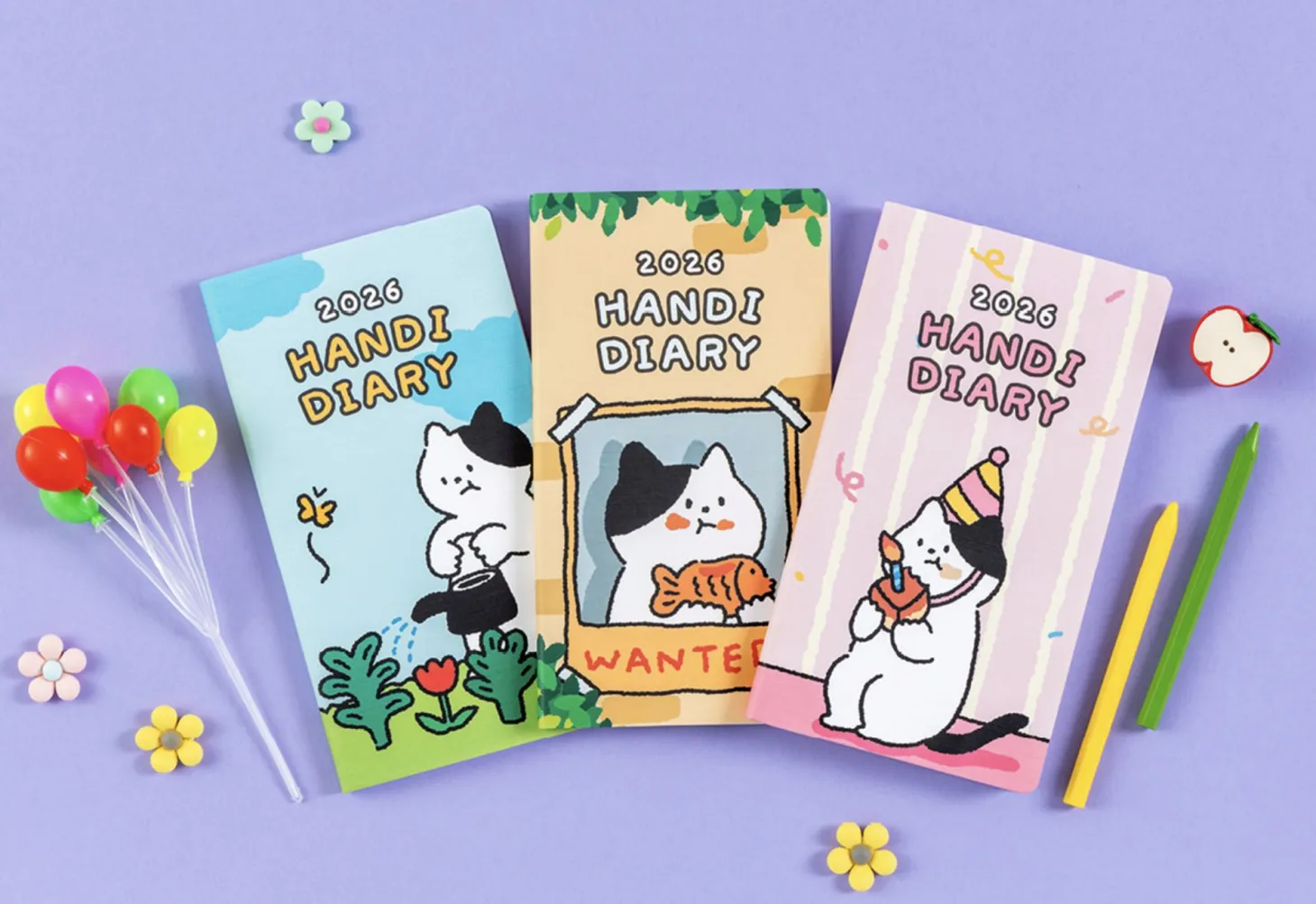2026 Handi Cat Monthly Planner
