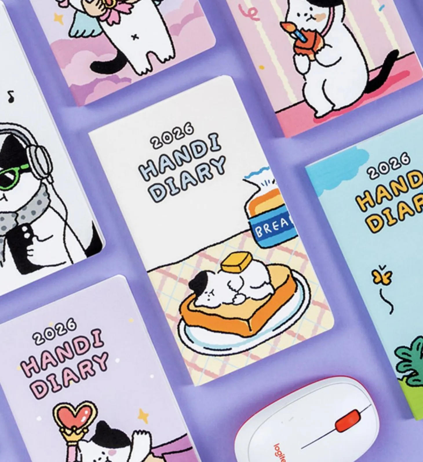 2026 Handi Cat Monthly Planner