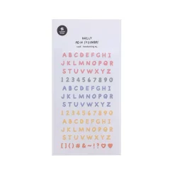 Handwriting #4 Alphabet Deco Sticker