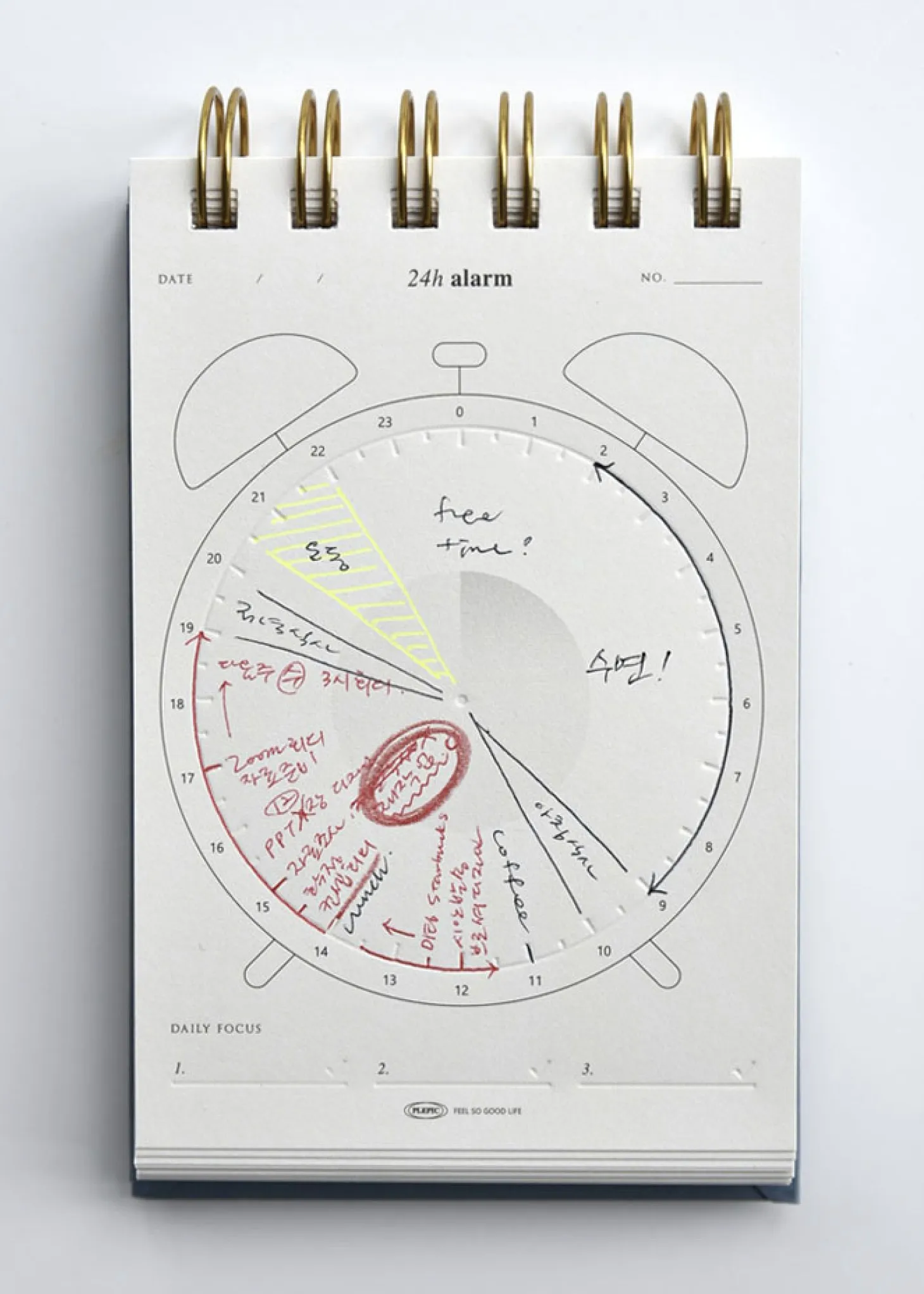 Handy Press Check Time Planner