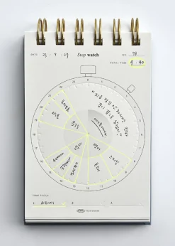 Handy Press Check Time Planner