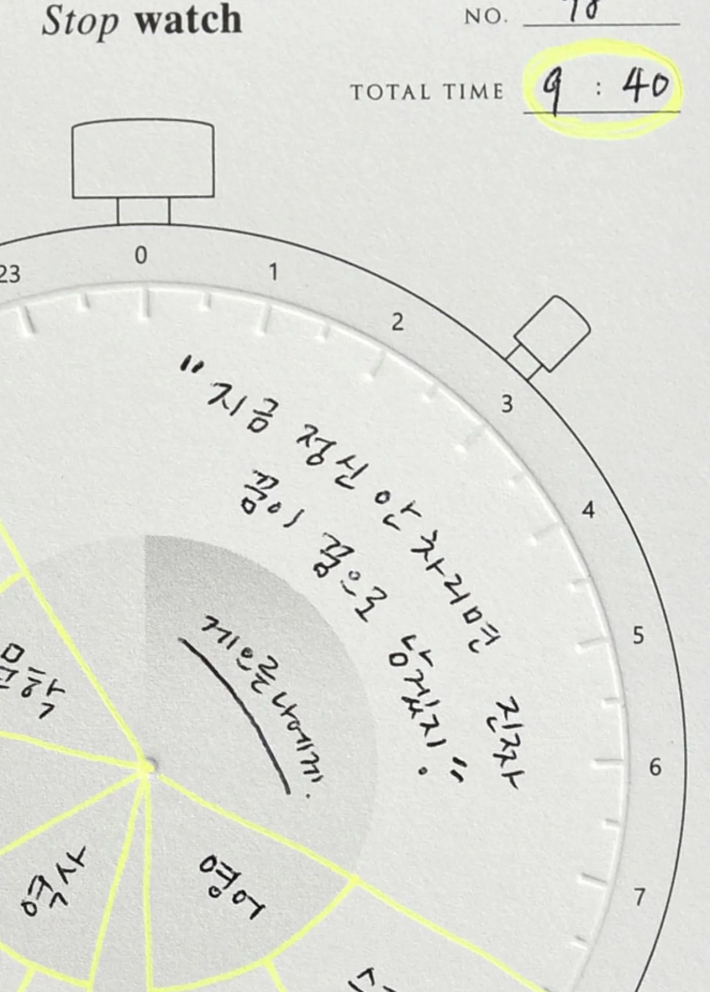Handy Press Check Time Planner