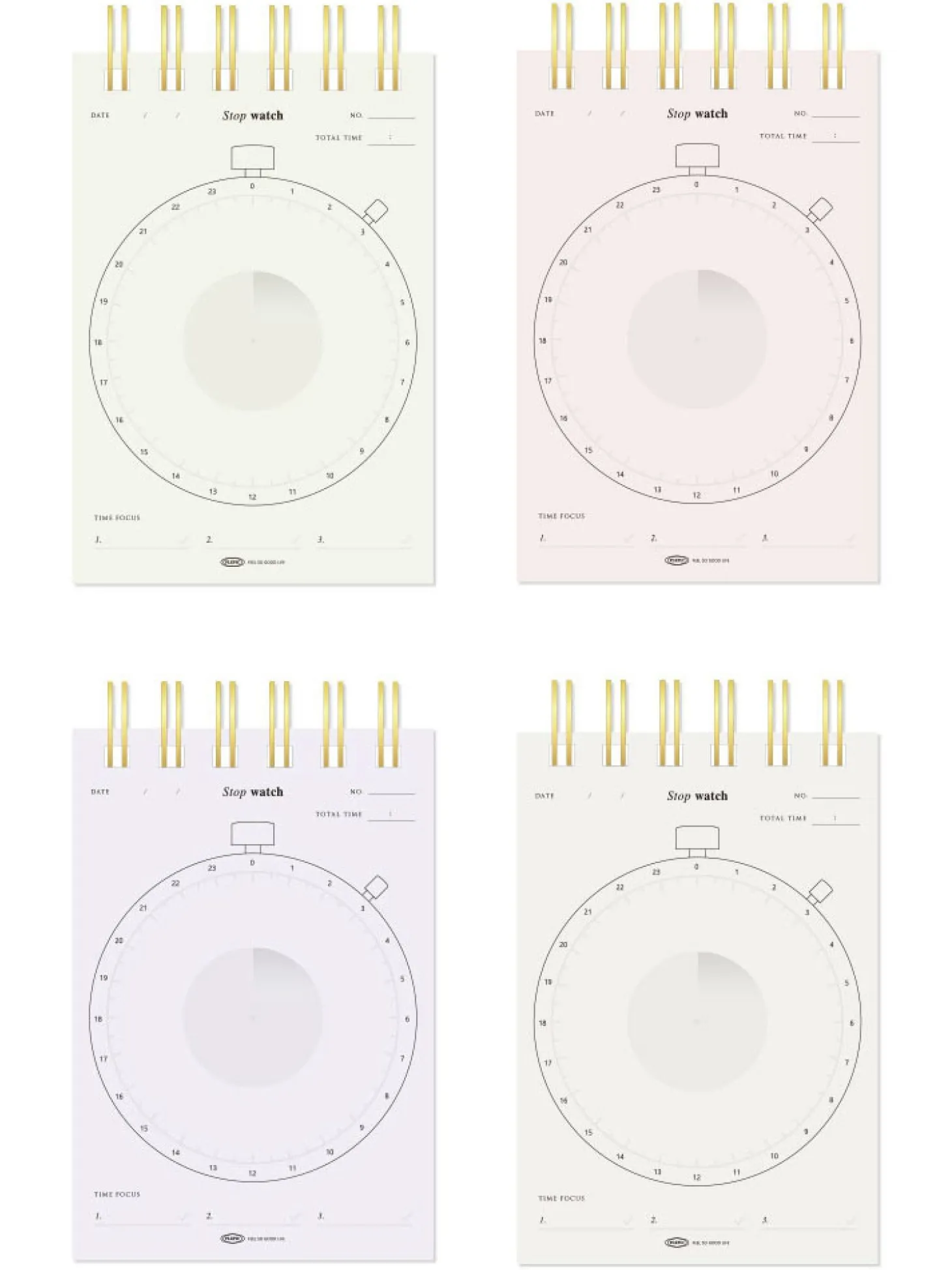 Handy Press Check Time Planner