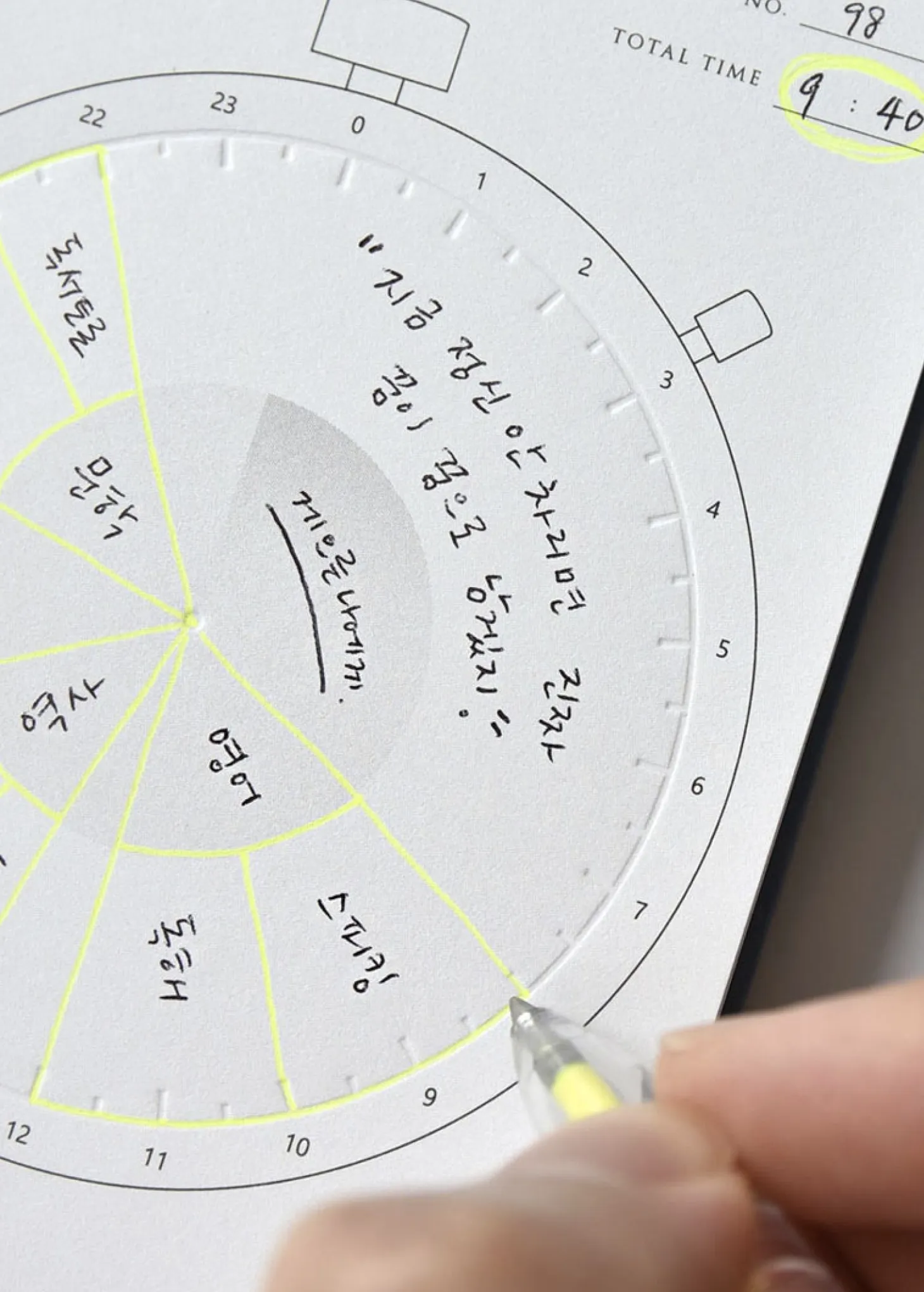 Handy Press Check Time Planner