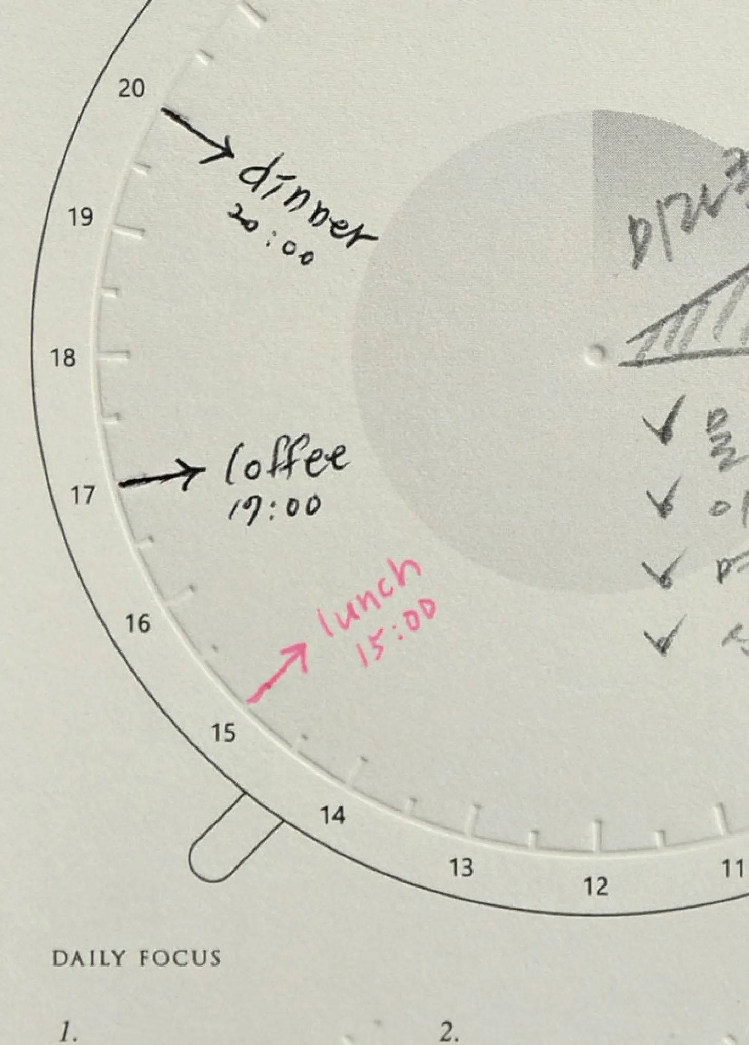 Handy Press Check Time Planner