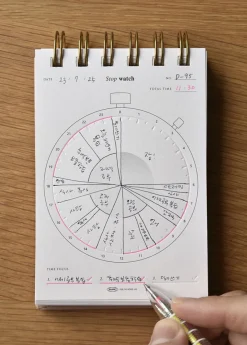 Handy Press Check Time Planner