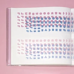 Hangul Alphabet Kiss Cut Sticker Tape