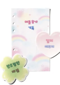 Hangul Alphabet Kiss Cut Sticker Tape