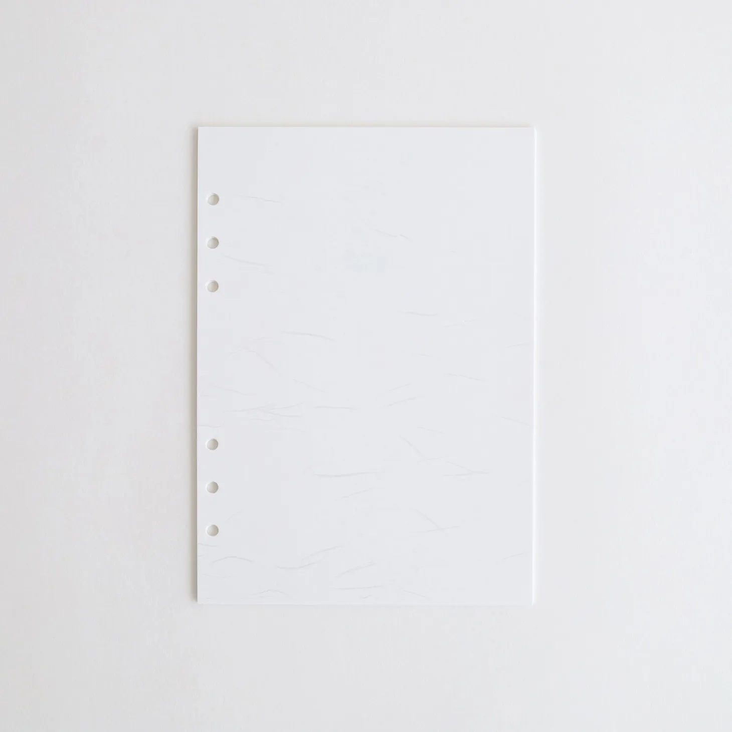 Hanji 6 Ring A5 Plain Note Refill
