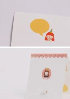 Happy Birthday Cake Bookmark & Card