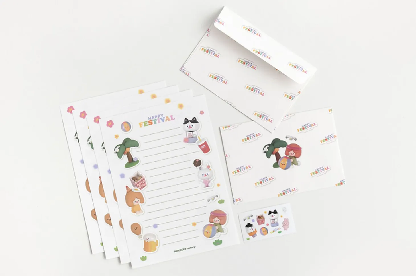 Happy Festival Letter Set