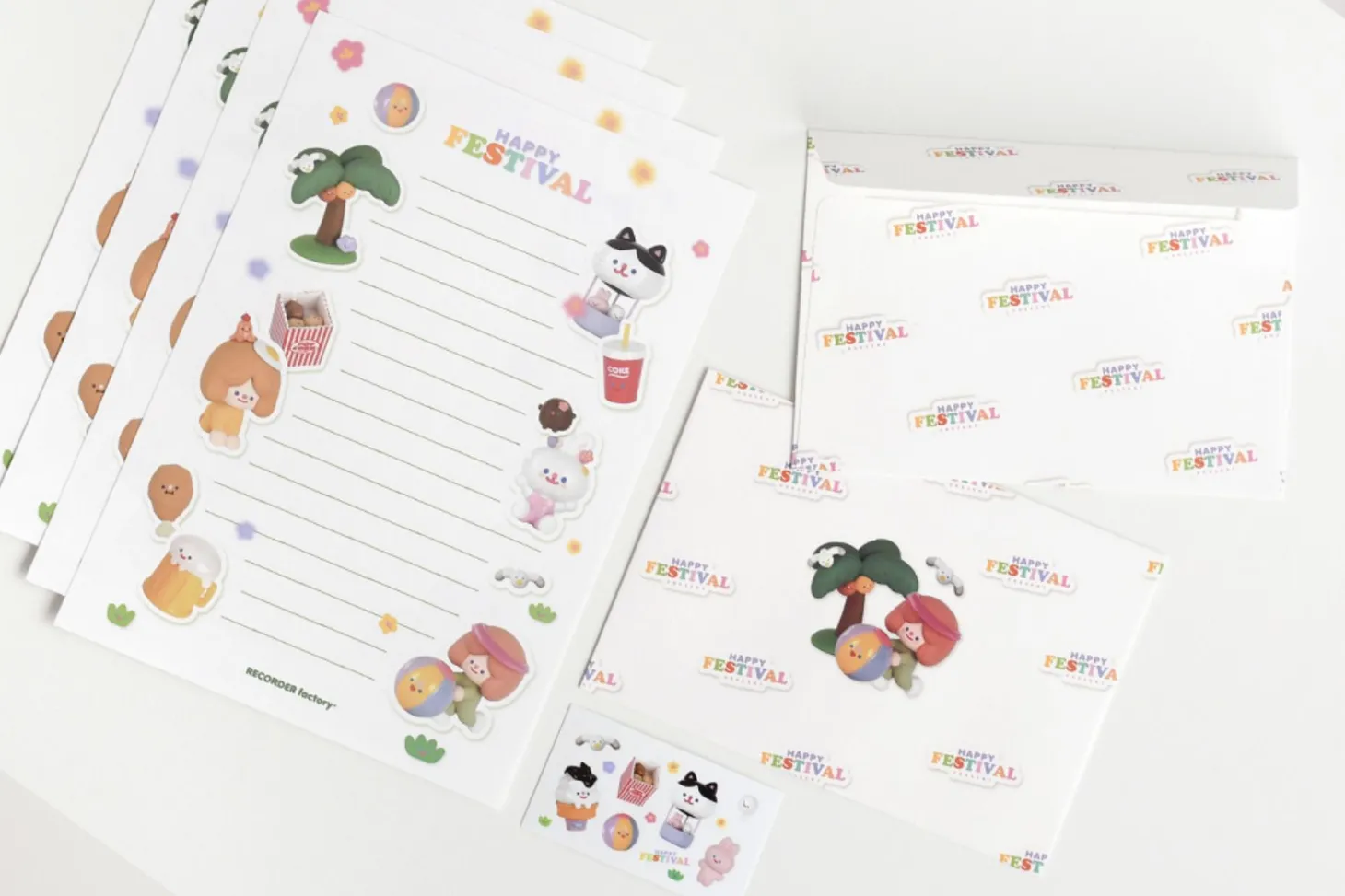 Happy Festival Letter Set