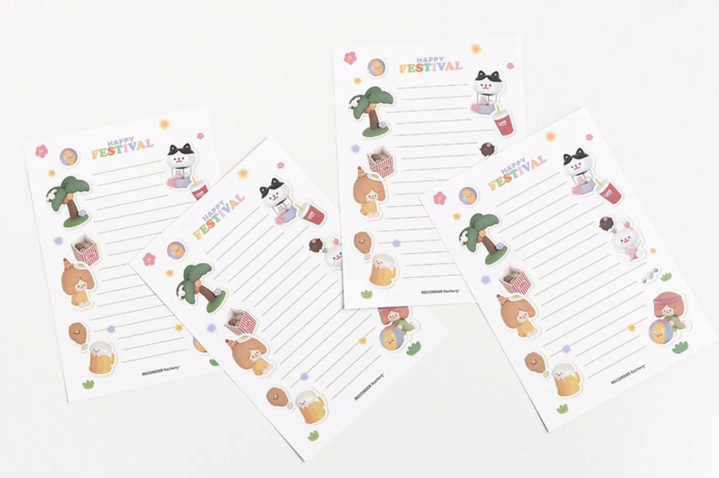Happy Festival Letter Set