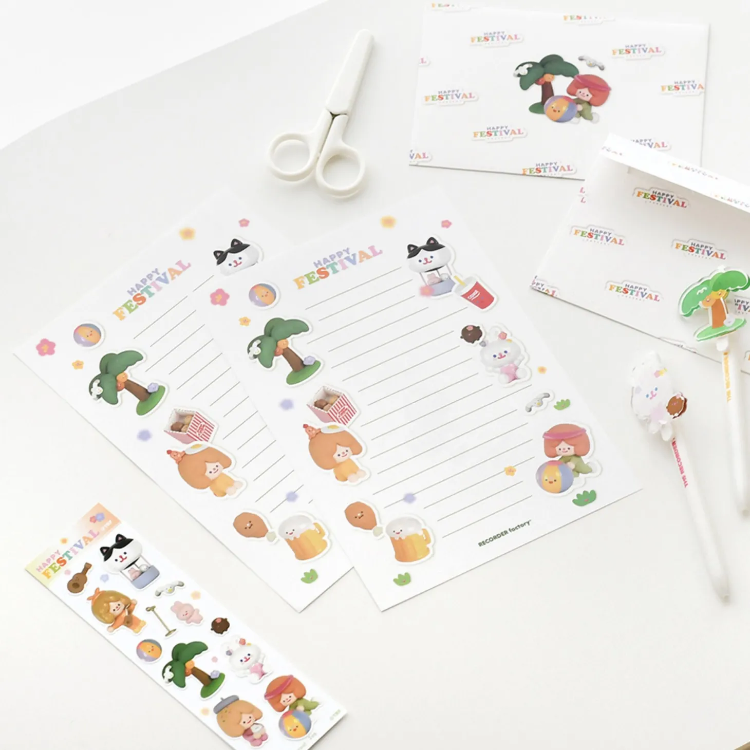 Happy Festival Letter Set