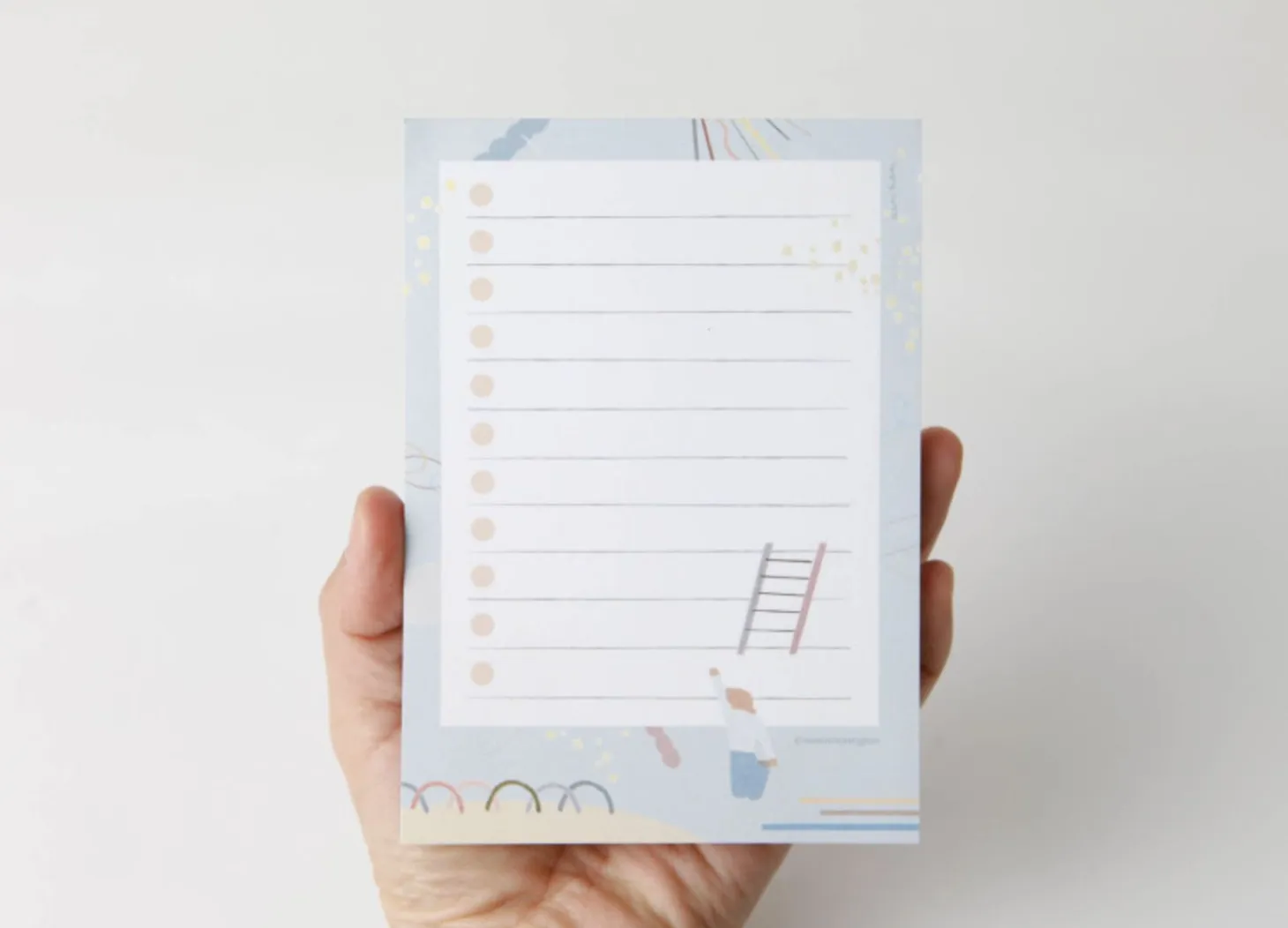 Happy Hobby Checklist Memo Pad