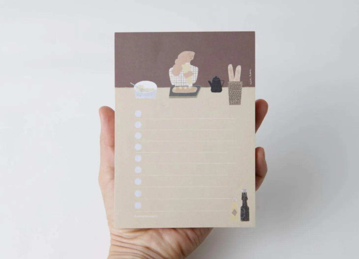 Happy Hobby Checklist Memo Pad