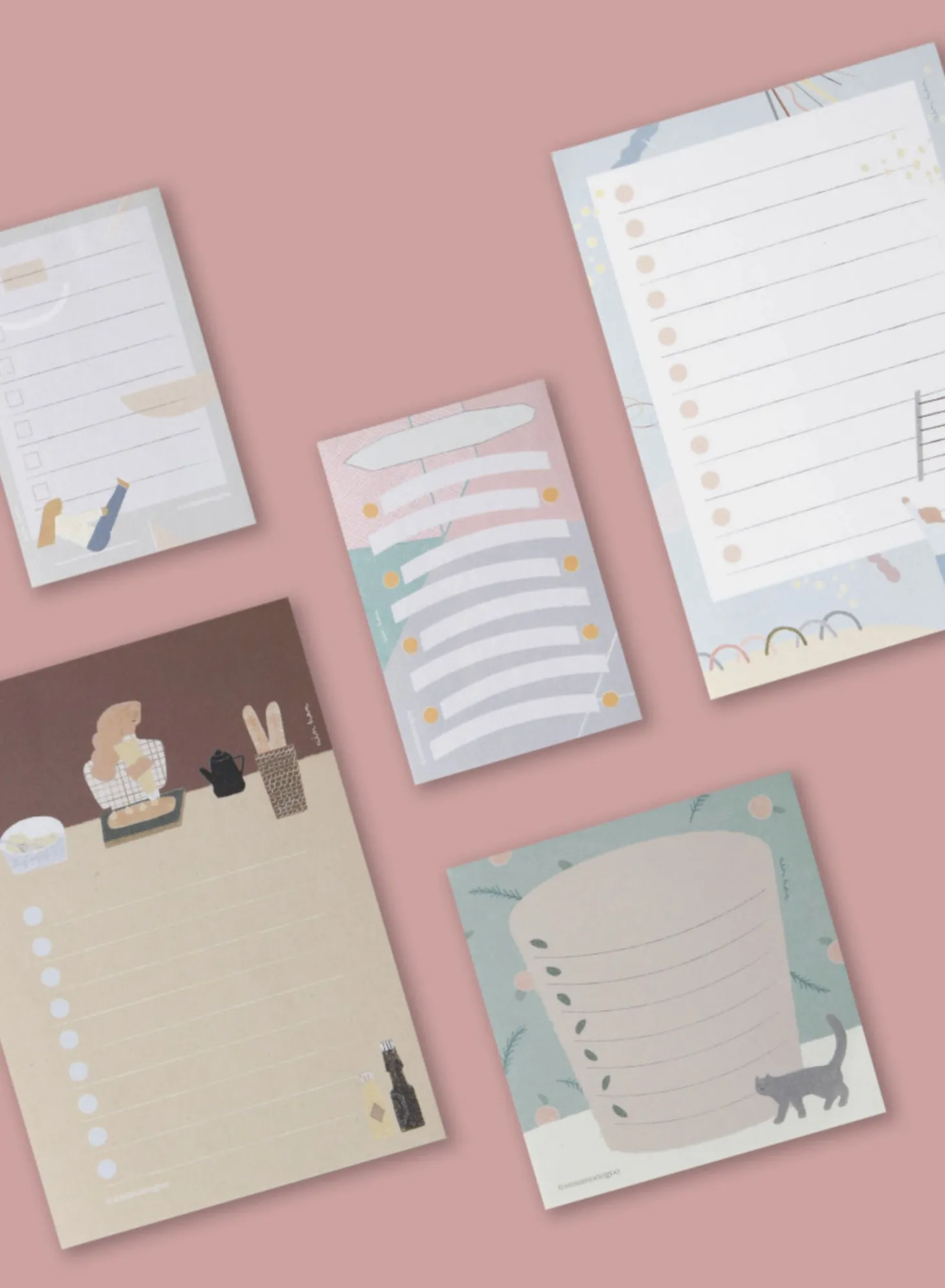 Happy Hobby Checklist Memo Pad
