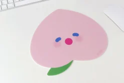 Happy Peach Mouse Pad