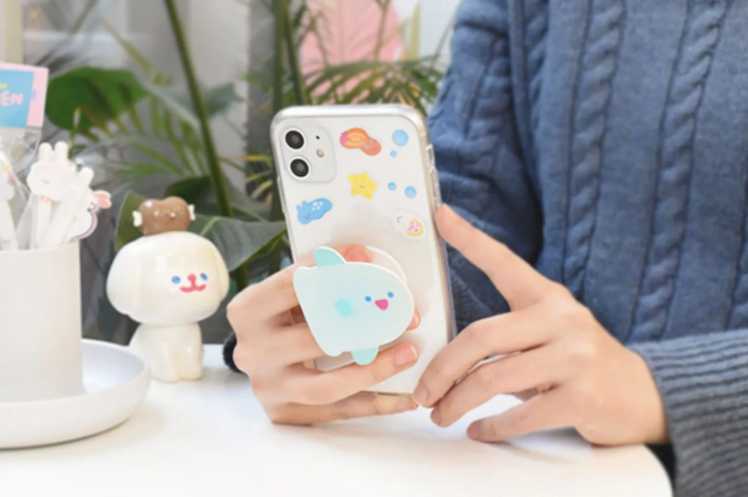 Happy Sea Phone Grip