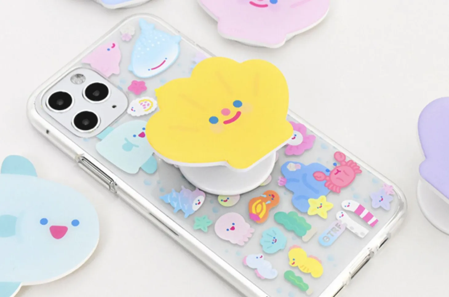 Happy Sea Phone Grip