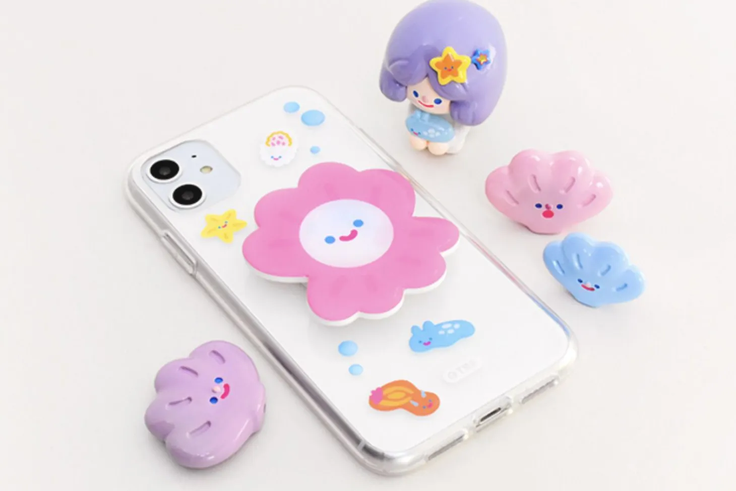 Happy Sea Phone Grip