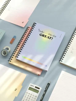 Hardcover B5 Index Lined Notebook