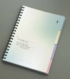 Hardcover B5 Index Lined Notebook