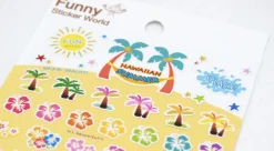 Hawaiian Summer Paper Sticker
