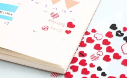 Heart Deco Sticker