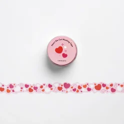 Heart Die Cut Masking Tape