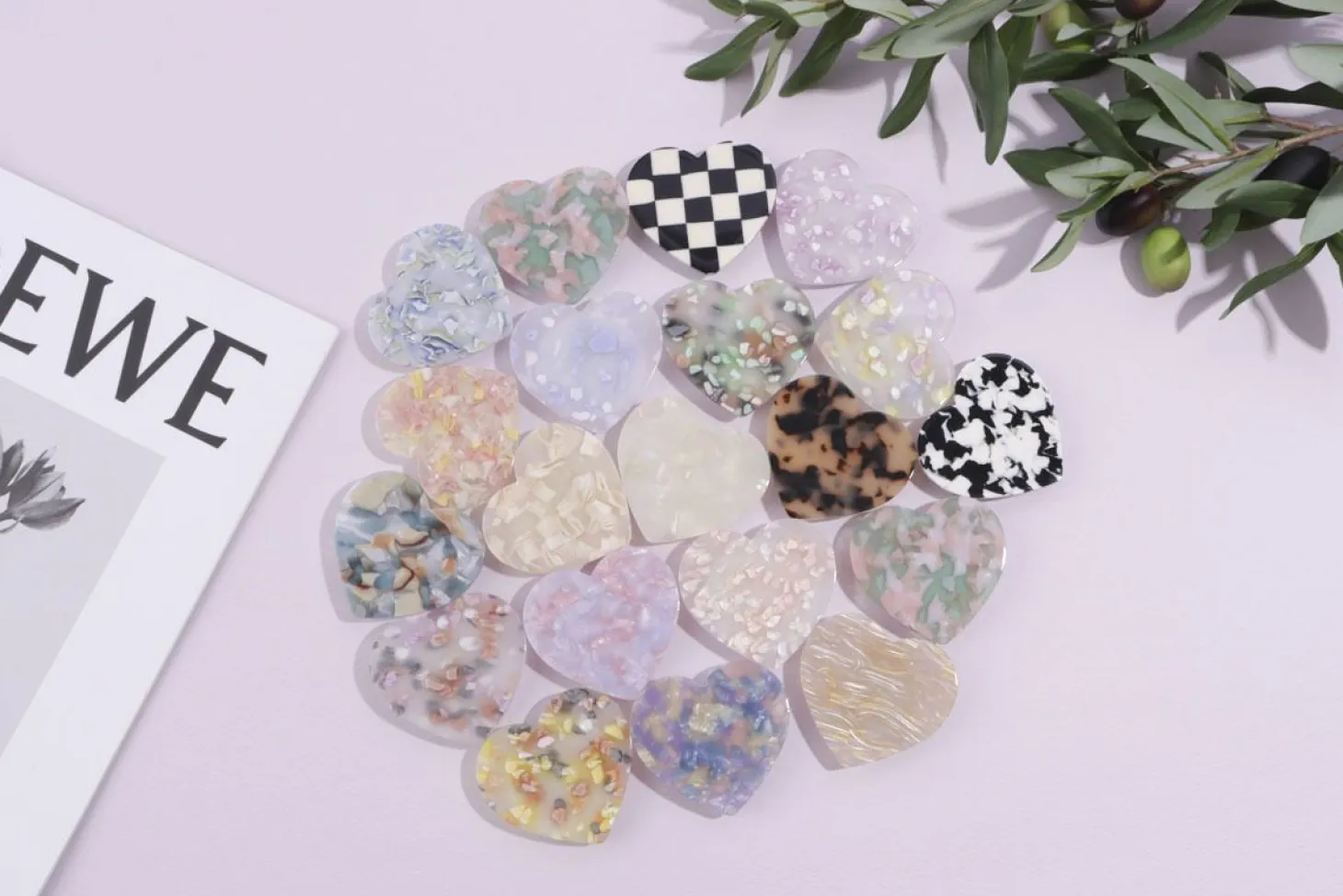 Heart Shape Pattern Phone Grip