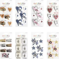 Heart & Star 3D Deco Sticker