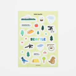 Hello Seattle Sticker