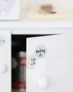 Hexagon Removable Index Sticker