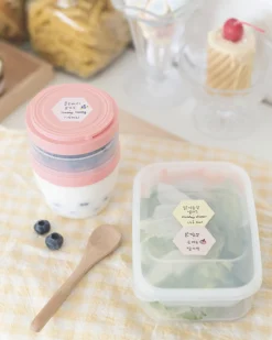 Hexagon Removable Index Sticker
