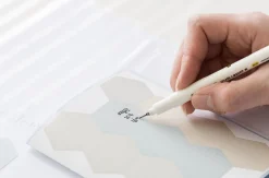 Hexagon Removable Index Sticker
