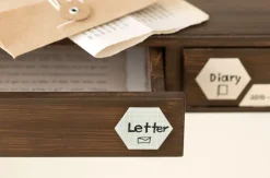 Hexagon Removable Index Sticker