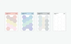 Hexagon Removable Index Sticker
