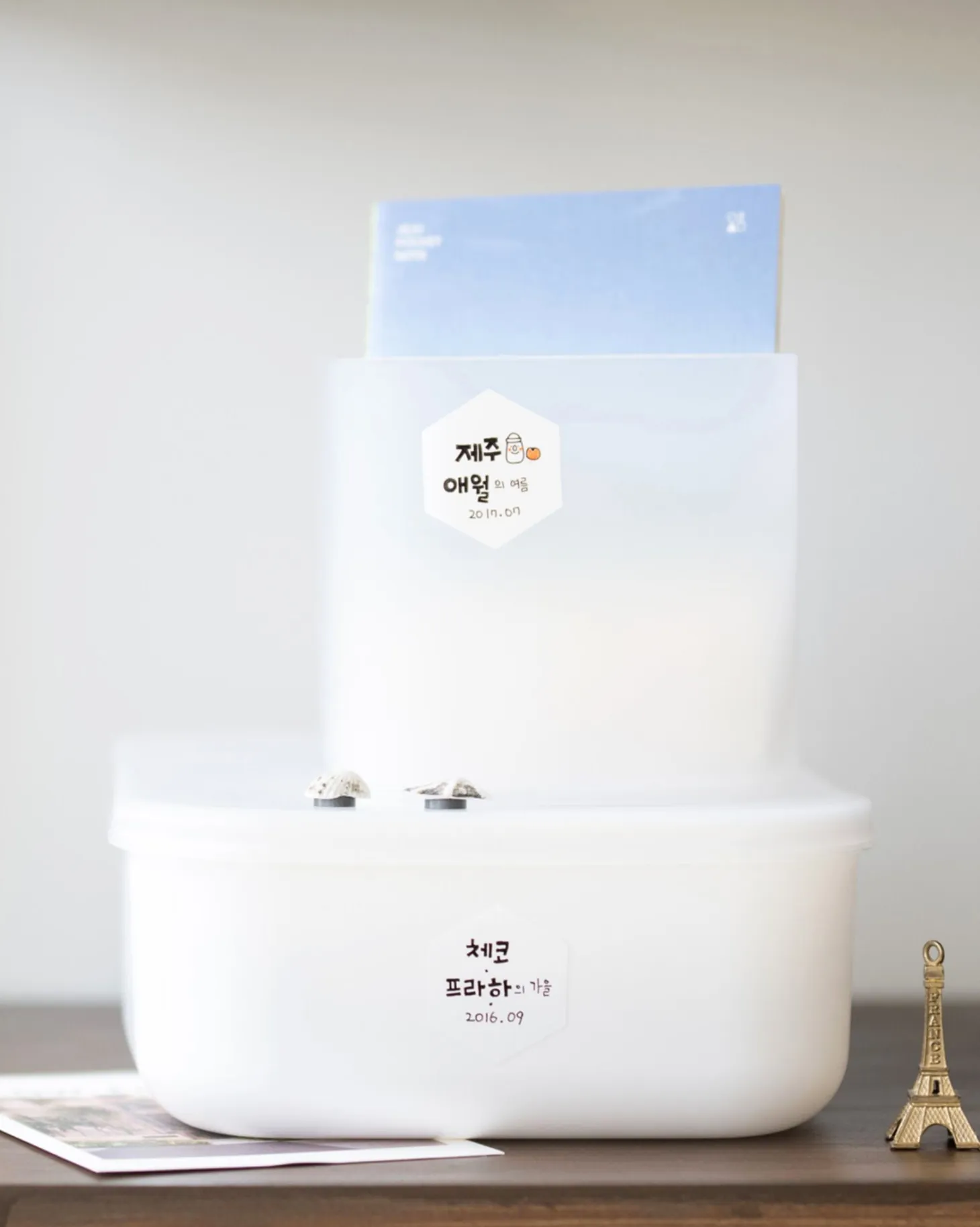 Hexagon Removable Index Sticker