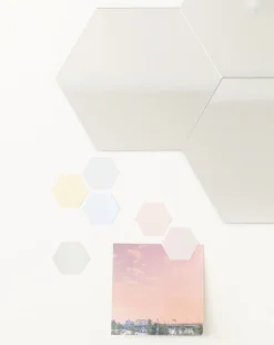 Hexagon Removable Index Sticker