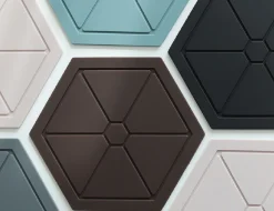 Hexagon Silicone Trivet