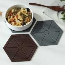 Hexagon Silicone Trivet