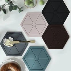 Hexagon Silicone Trivet