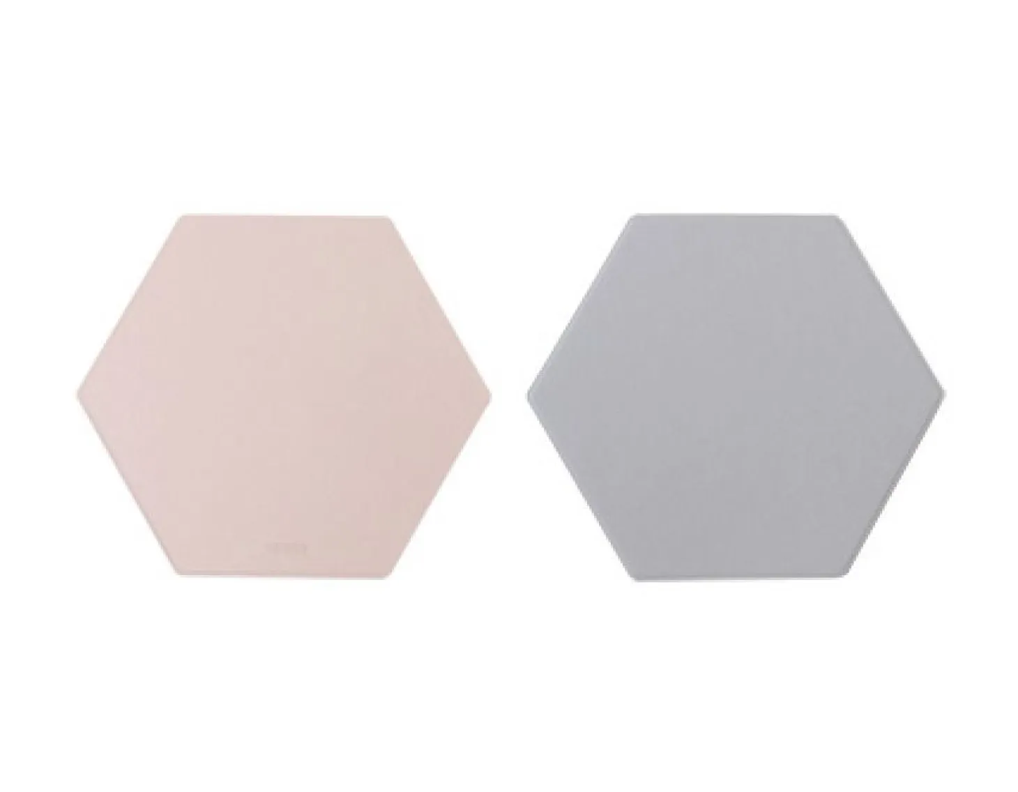 Hexagon Two Tone Tea Coaster